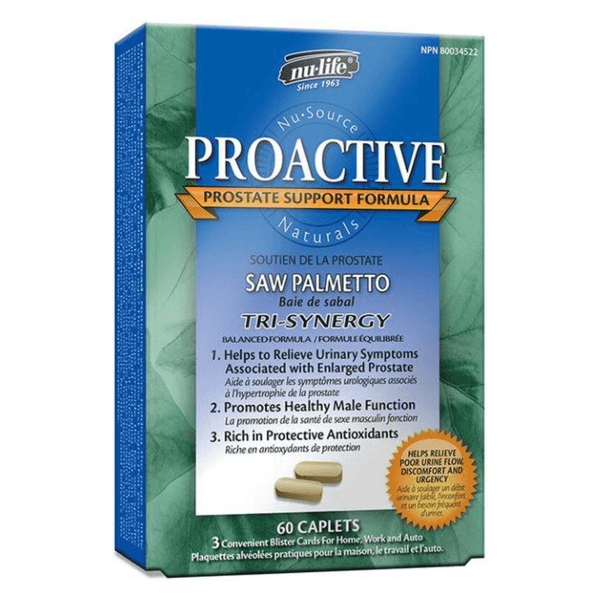Box of Nu-Life Proactive(Prostate) 60Caplets