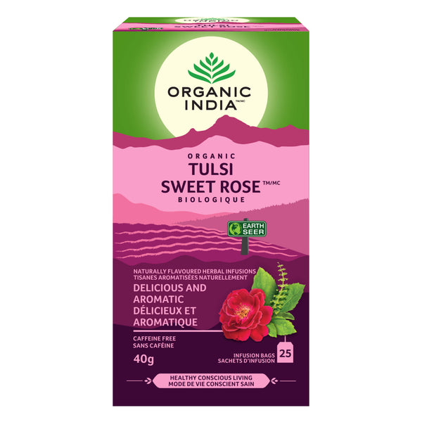 OrganicIndia Tulsi SweetRose 25Teabags