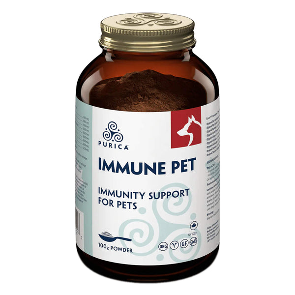 Bottle of Purica ImmunePet 100g