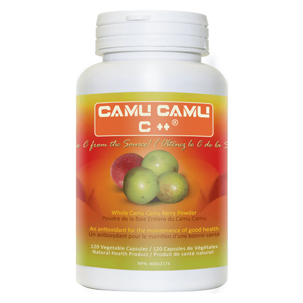 Bottle of Uhtco CamuC++ (CamuCamuBerries) 120vc