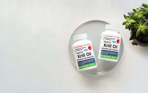 Krill Oil Plus Astaxanthin For Inflammation, PMS, and Hormone Imbalances