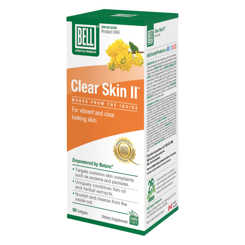 Box of Bell ClearSkinII 90Softgels