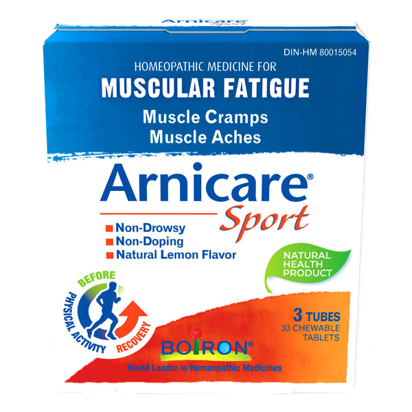 Box of Boiron Arnicare® Sport 33 Tablets