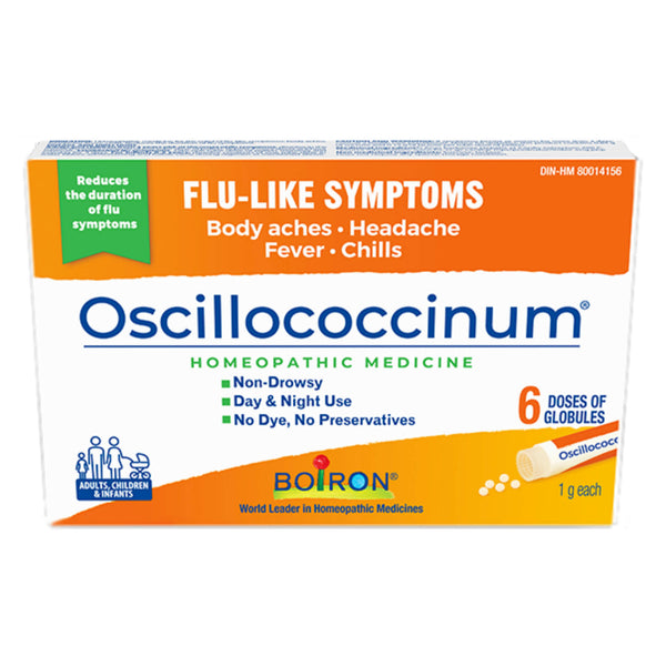 Box of Boiron Oscillococcinum 6 Doses