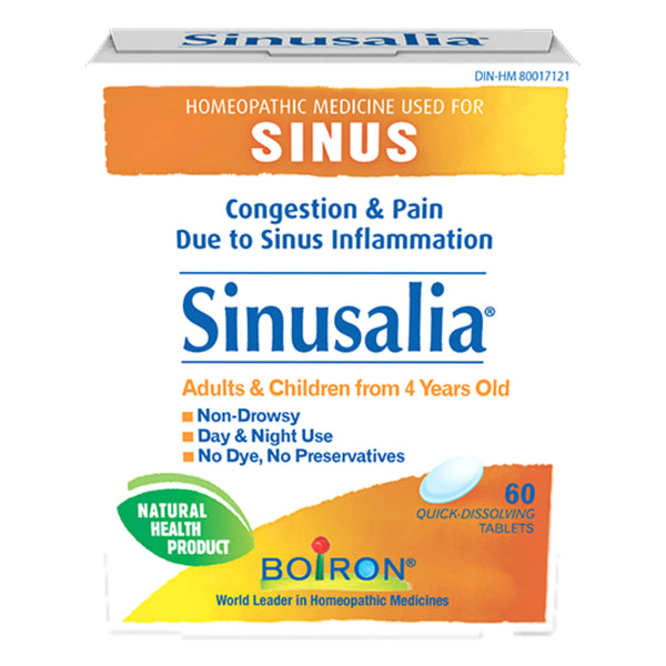 Box of Boiron Sinusalia® 60 Quick-Dissolving Tablets