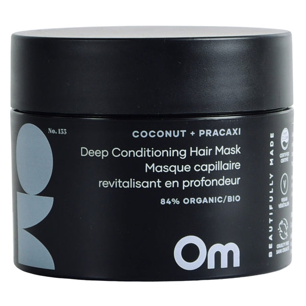 Tub of OM Organics - Coconut + Pracaxi Deep Conditioning Hair Mask 150ml | Optimum Health Vitamins, Canada