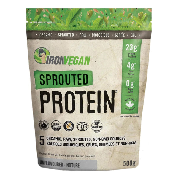 Bag of IronVegan SproutedProtein Unfalvoured 500g