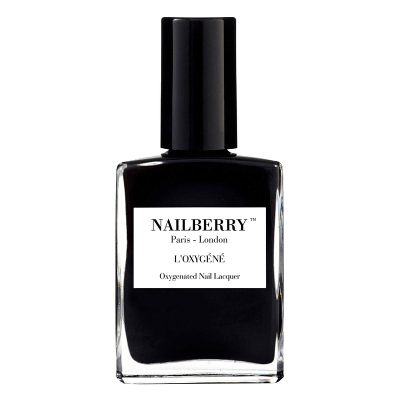 Bottle of Nailberry OxygenatedNailLacquer BlackBerry 15ml