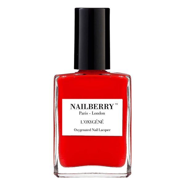 Bottle of Nailberry OxygenatedNailLacquer CherryCherie 15ml