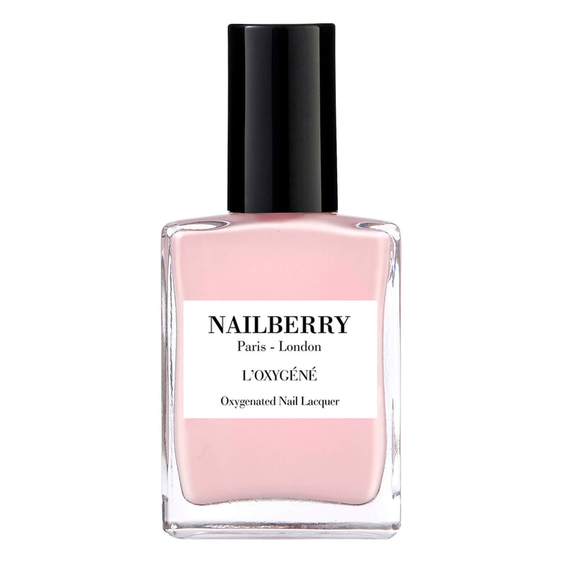 Bottle of Nailberry OxygenatedNailLacquer RoseBlossom 15ml