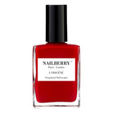 Bottle of Nailberry OxygenatedNailLacquer Rouge 15ml