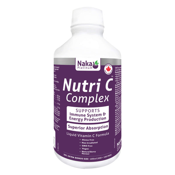 Bottle of Naka NutriC Complex 600ml