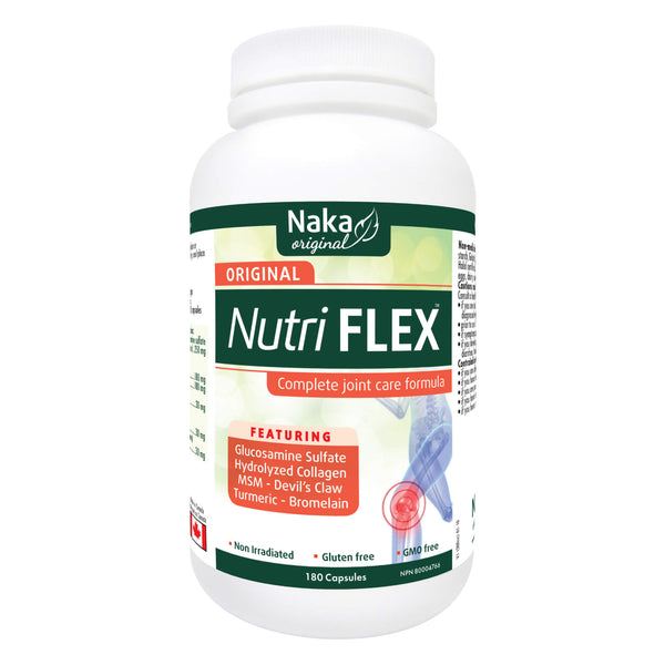 Bottle of Naka Nutri-Flex 180 Capsules