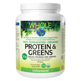 WholeEarth&Sea 100%FermentedOrganicProtein&Greens 21gVeganProteinPerServing Unflavoured 640g
