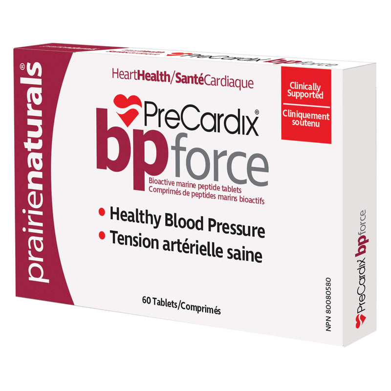 PrairieNaturals PreCardix BPForce BloodPressureSupport 60Tablets