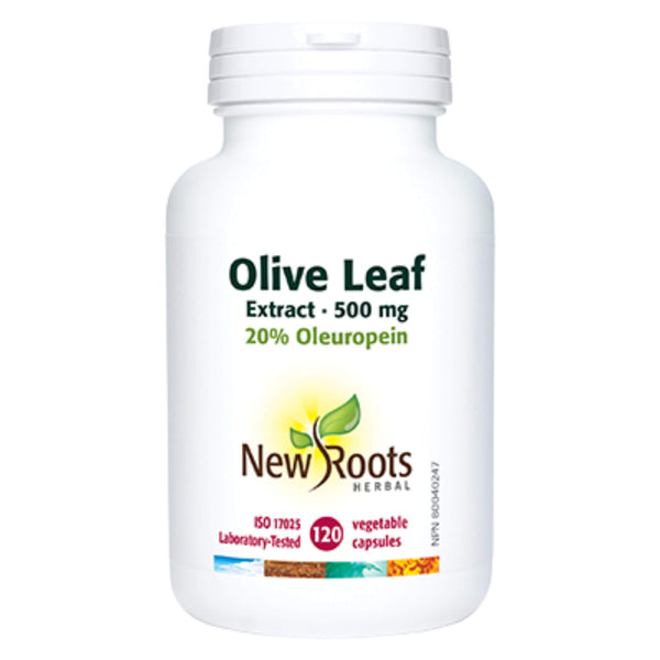 NewRoots OliveLeafExtract 500mg 120VegetableCapsules
