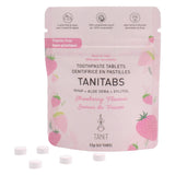 TANIT TanitabsToothpasteTablets StrawberryFlavour CompostablePouch 22g(62Tabs)
