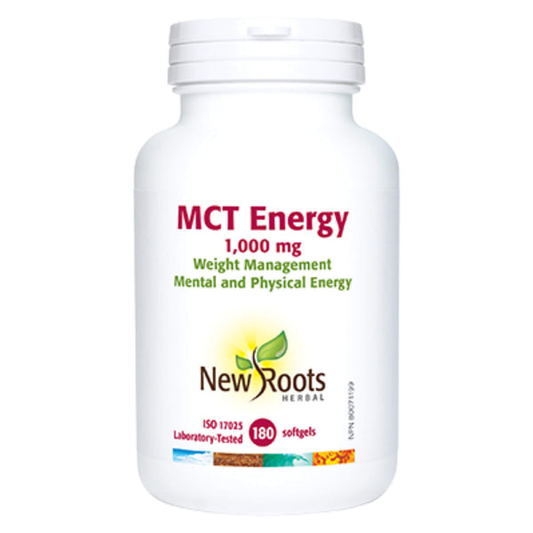 NewRoots MCT Energy 1000mg 180Softgels