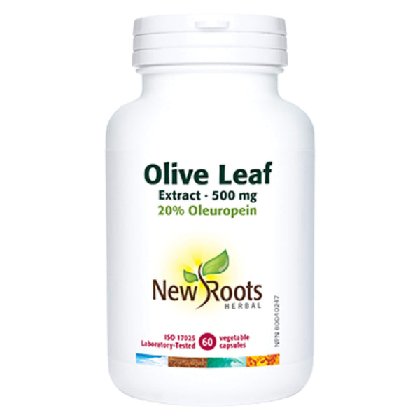 NewRoots OliveLeafExtract 500mg 60VegetableCapsules