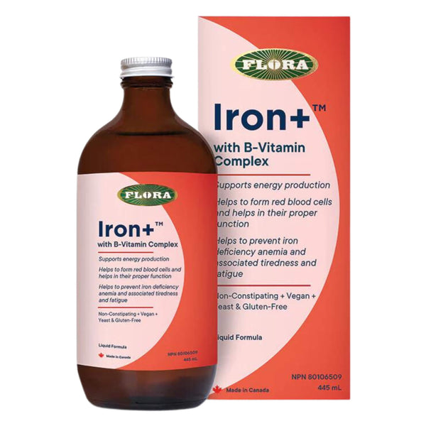 Flora Iron+ with B-VitaminComplex 445ml