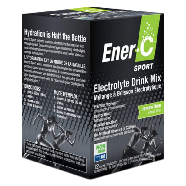 Ener-C Sport ElectrolyteDrink Mix LemonLime 12Packets