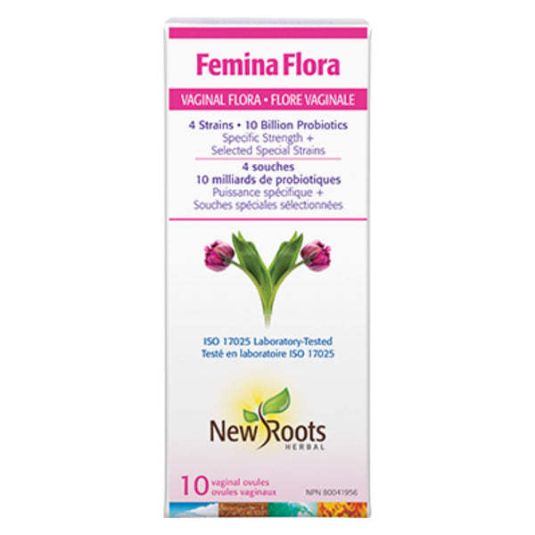 NewRoots FeminaFlora with Applicator 10VaginalOvules