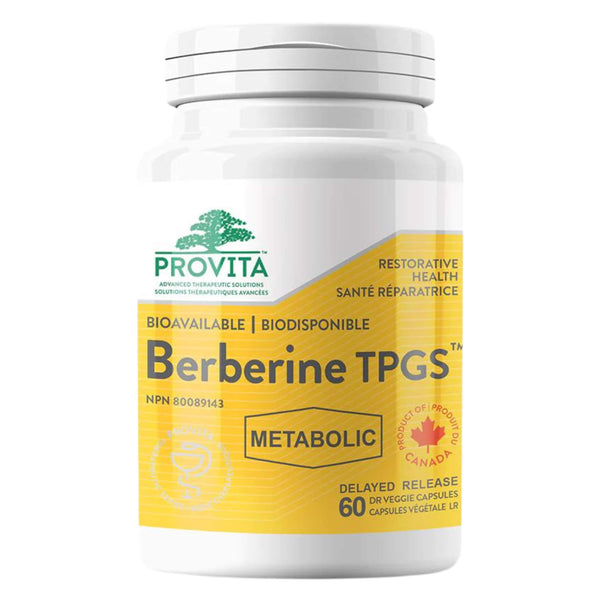 Provita BerberineTPGS 60DRVeggieCapsules