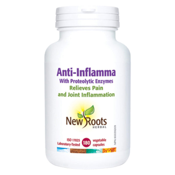 NewRoots Anti-Inflamma 180VegetableCapsules
