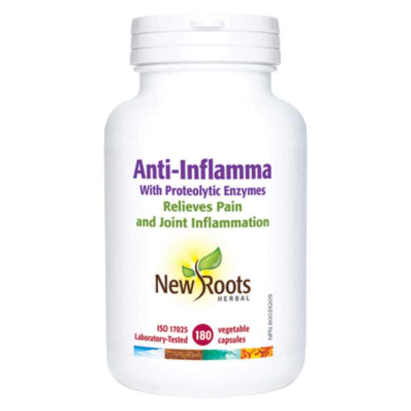 NewRoots Anti-Inflamma 180VegetableCapsules