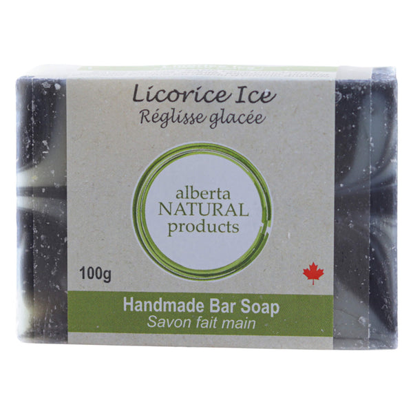 AlbertaNatural BarSoap LicoriceIce 100g