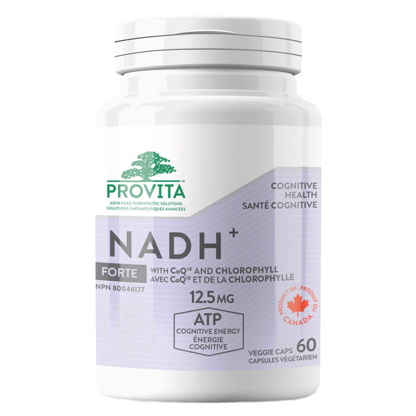 Provita NADH+Forte w/CoQ10&Chlorophyll 60VeggieCapsules