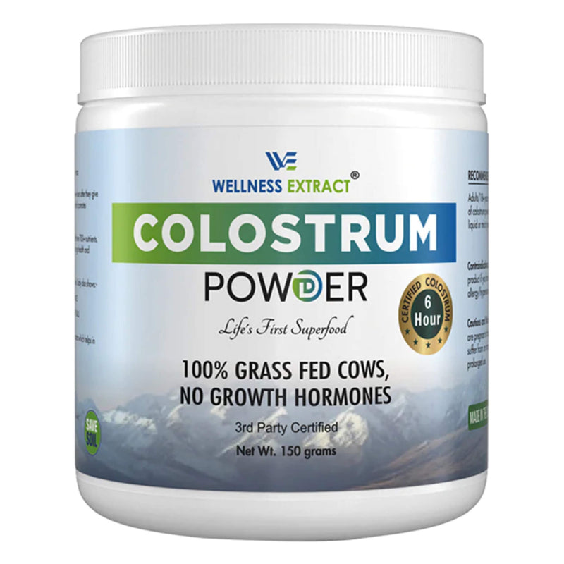 WellnessExtract ColostrumPowder 100%GrassFed 150g 100Servings