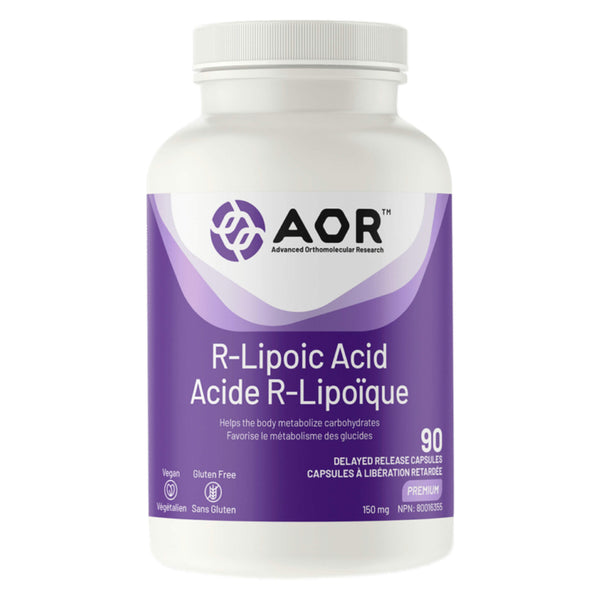 AOR R-LipoicAcid 150mg 90Capsules