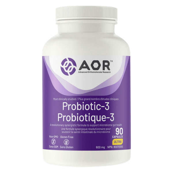 AOR Probiotic-3 600mg 90Capsules