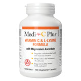 MediCPlus VitaminC&L-LysineWithMagnesiumAscorbate 150VegetarianCapsules