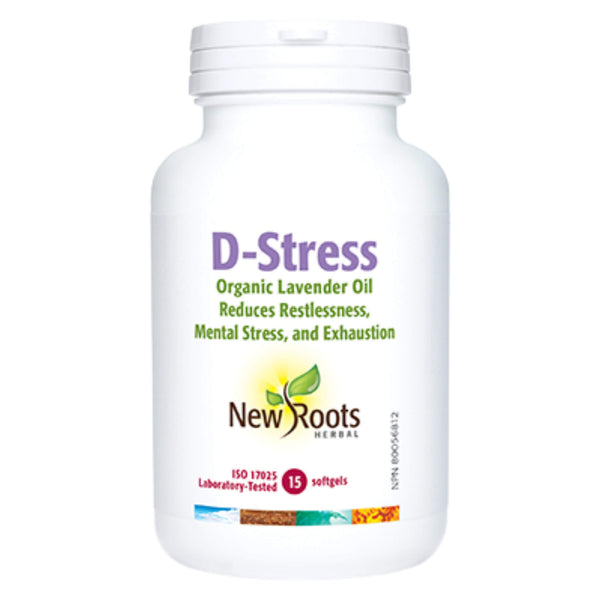 NewRoots D-StressOrganicLavendarOil 15Softgels