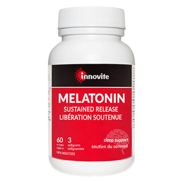 Innovite MelatoninSustainedRelease 3mg 60V-Caps