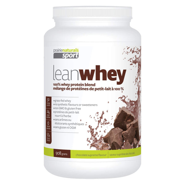 Prairienaturals LeanWheyProtein ChocolateSupremeFlavour 908g 30servings