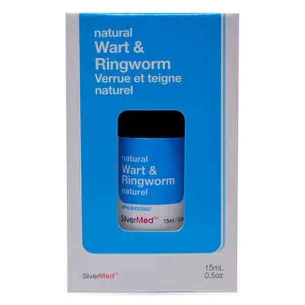 Box of SilverMed NaturalWart&RingwormTreatment 15ml