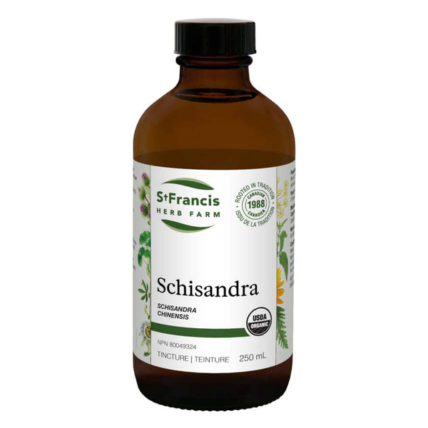 Bottle of St.FrancisHerbFarm Schisandra 250ml