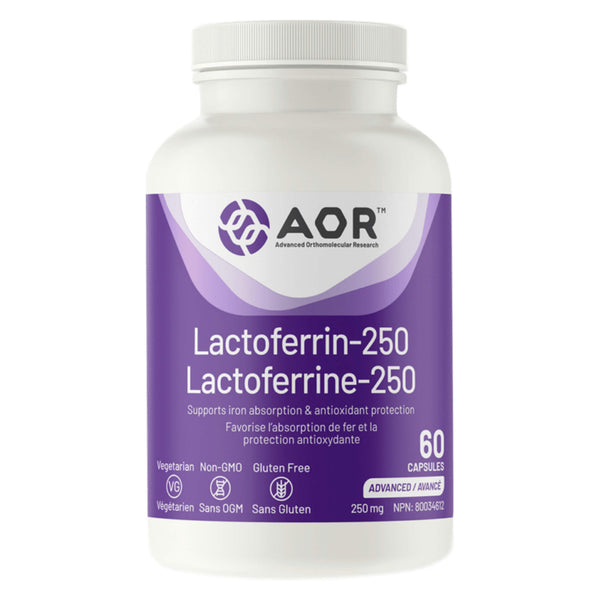 AOR Lactoferrin-250 250mg 60Capsules