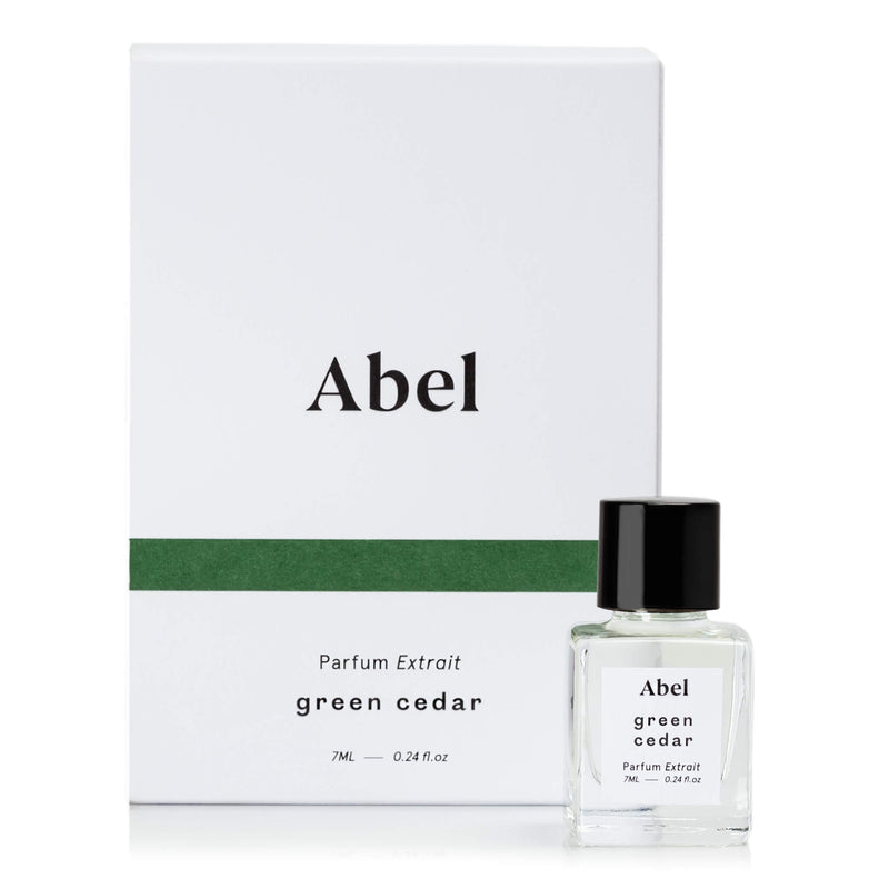 Bottle of Abel Odor Parfum Extrait Green Cedar 7 mL