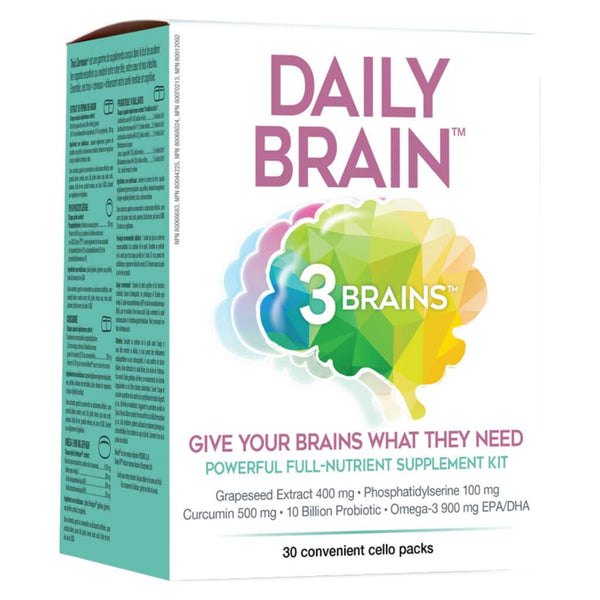 Box of 3 Brain Daily Brain 30 Packets