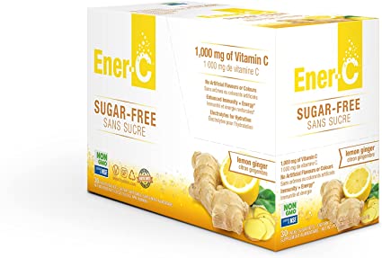 Ener-C EffervescentDrink Mix Sugar-Free LemonGinger 30Packets