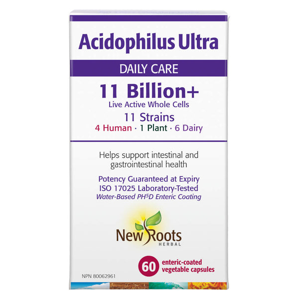 Box of Acidophilus Ultra Daily Care 11 Billion+ 60 Enteric-Coated Vegetable Capsules