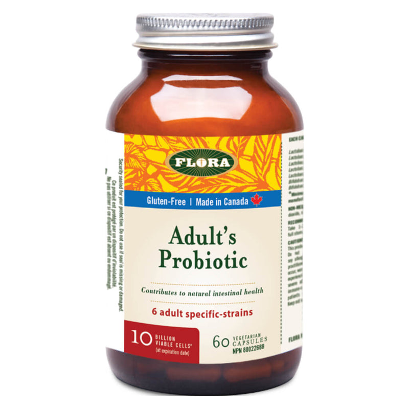 Bottle of Adult's Probiotic 10 Billion 60 Vegetarian Capsules