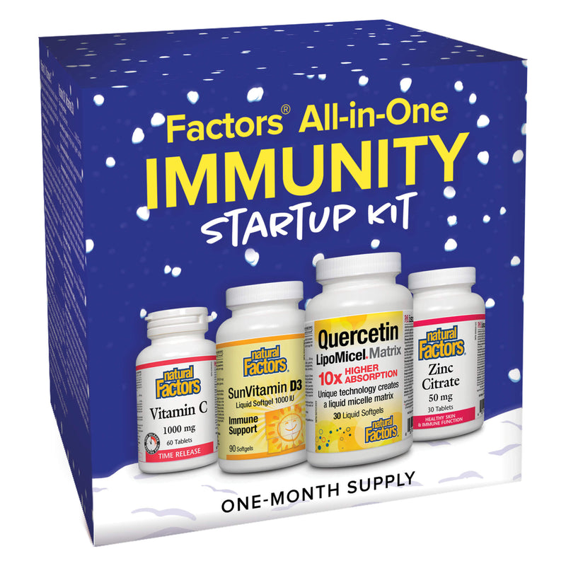 Box of Natural Factors All-in-One Immunity Start Up Kit
