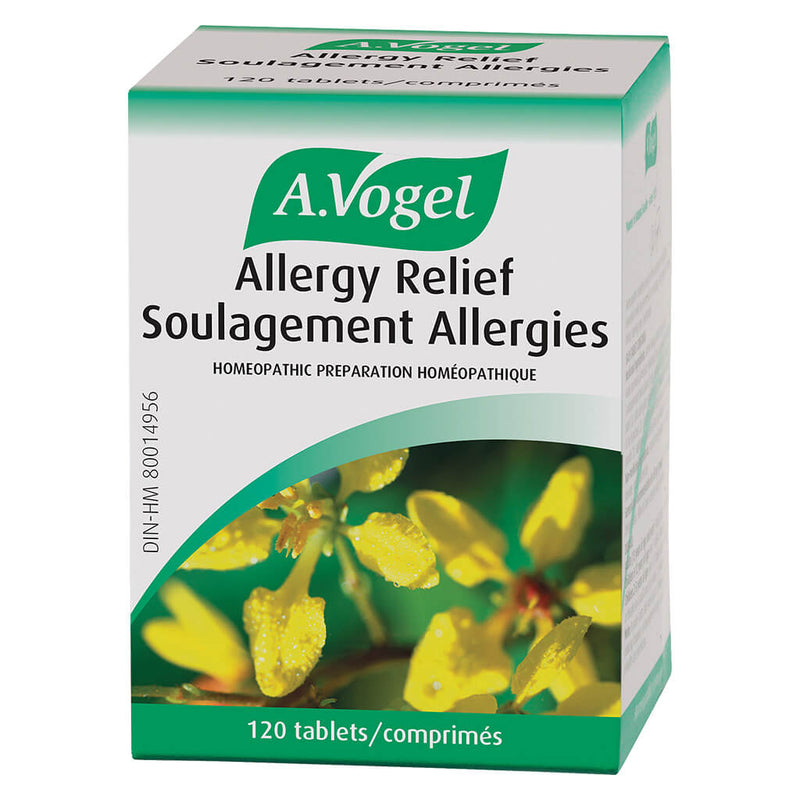 Box of A. Vogel Allergy Relief 120 Tablets