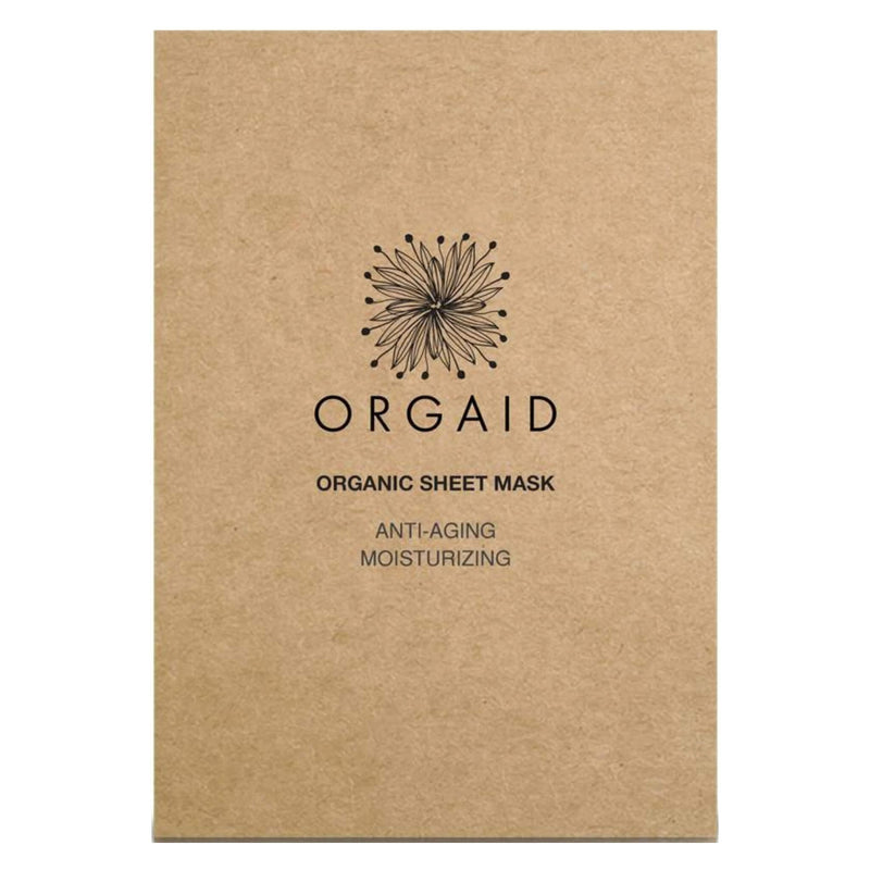 Orgaid Organic Sheet Mask - Anti-Aging & Moisturizing