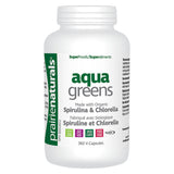 Bottle of Organic Aqua Greens 360 Vegetable Capsules